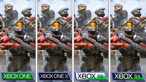 Halo Infinite Tech Preview Xbox One Sx Vs Xbox Series Sx Graphics