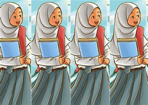 Kartun gambar muslimah bercadar berhijab wanita anime wallpaper perempuan cantik keren sedih animasi hijab islam anak solehah hd terbaru dan. MI HAYATUL ISLAM: Berhijab Dalam Foto Ijazah