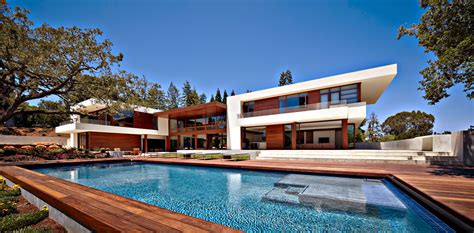Modern Luxury Oz Residence 92 Sutherland Drive Atherton Ca Usa