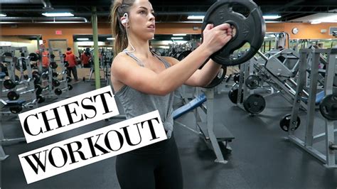 Chest Workout Workout For Women Fitness Armies
