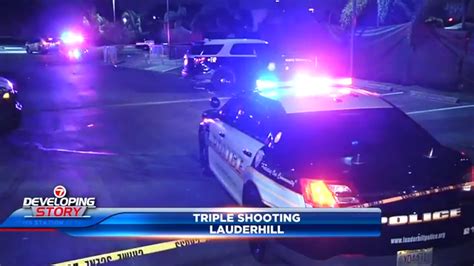 Police Investigation Underway After Shooting Leaves 3 Injured In