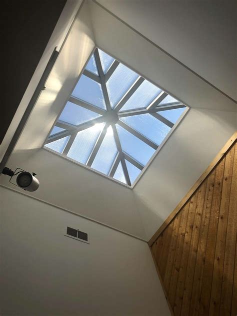 Architectural Structural Pyramid Skylight Insulated Glass
