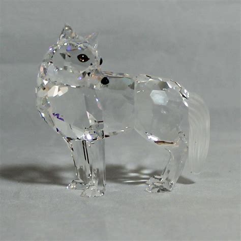 Swarovski Crystal Wolf Crystals Crystal Figurines Swarovski