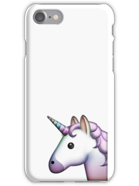 Unicorn Emoji Iphone Cases And Skins By Kinkmuffin Redbubble