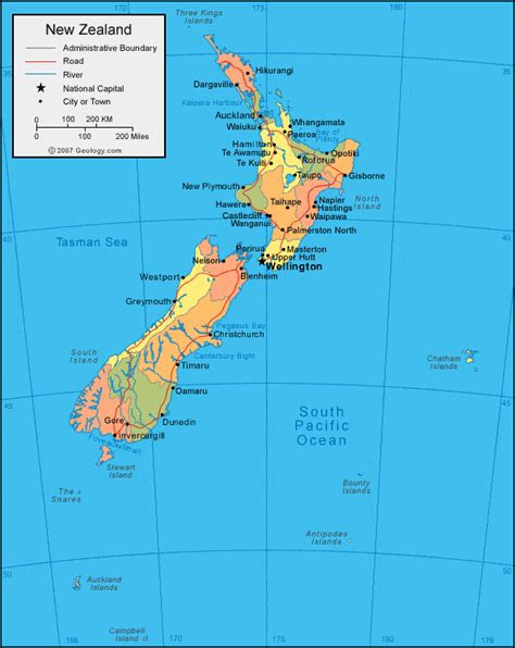 New Zealand Located In World Map Agnese Latashia