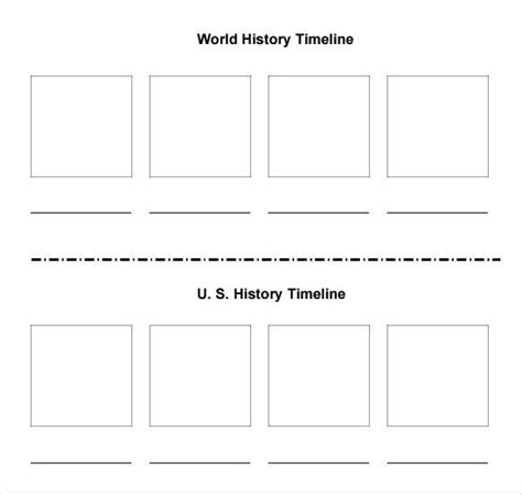 Blank Timeline Template For Students Powerpoint 2007 Templates