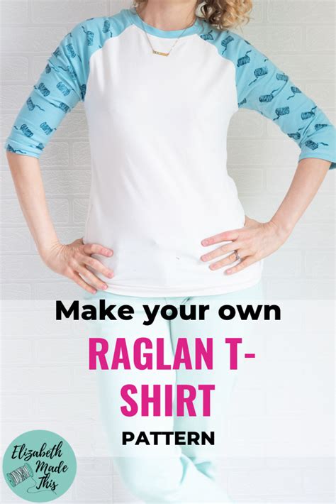 Easy To Make Diy Raglan T Shirt Pattern Elizabeth Made This