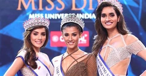 Indias Representative To Miss Universe 2018 Crowned