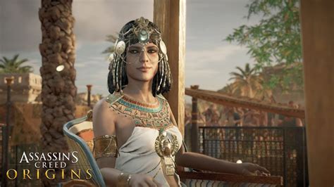 Assassins Creed Origins All Cleopatra Scenes Youtube