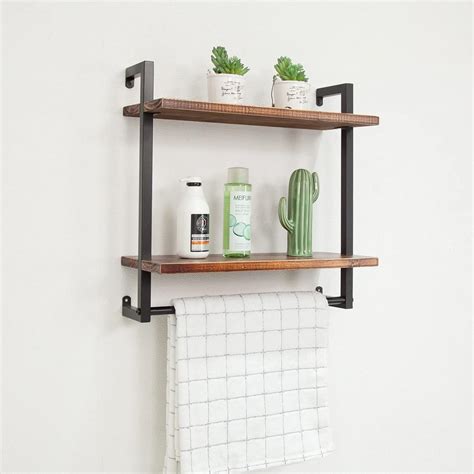 Black Iron Bathroom Shelf Semis Online