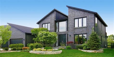 Luxury Grey Stone House Superior Home Inspections