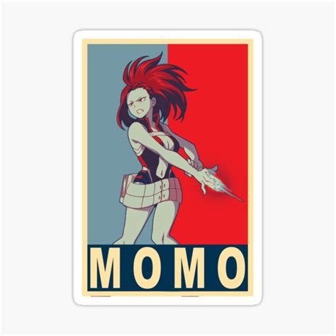 Momo Yaoyorozu Poster T Shirt Classique Sticker For Sale By