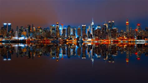 Manhattan New York City United States Of America Panorama City