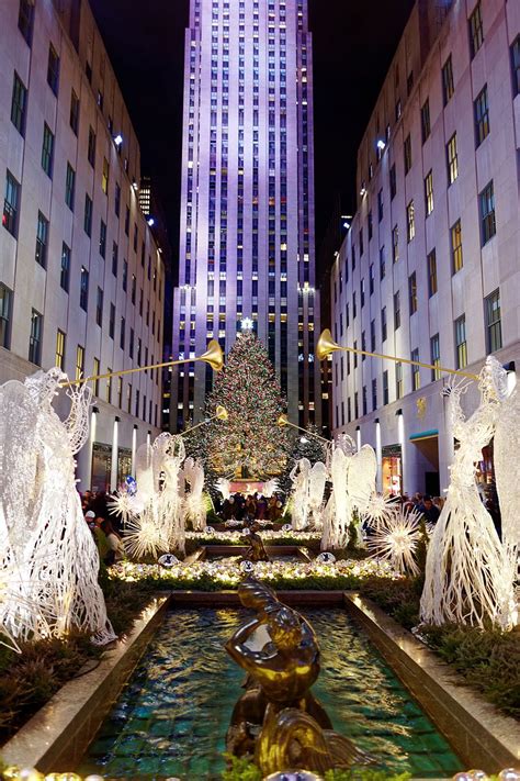 The Rockefeller Center Christmas Tree Is An Iconic Symbol Of The