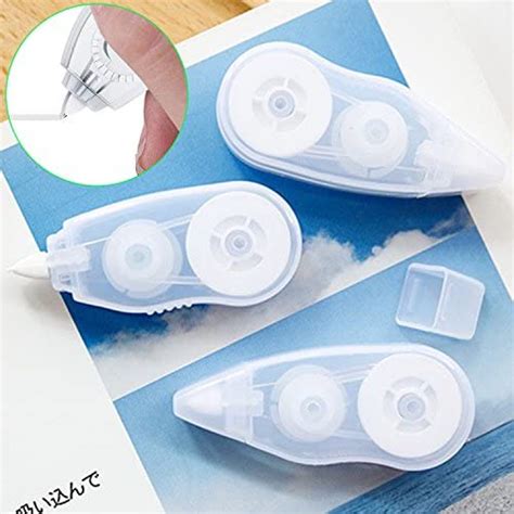 Excelfu 20 Pack Correction Tape Mini White Out Tape Cute Writing Tape