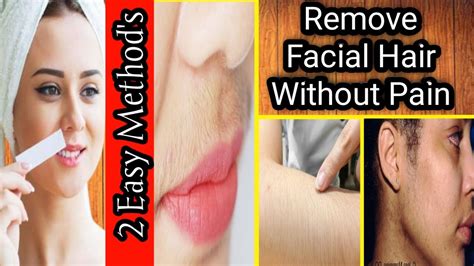 facial hair remove home remedy no waxing and no threading farah s lifestyle 🤗 youtube