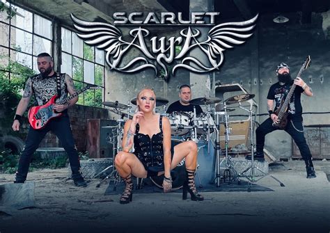 Scarlet Aura Anunță „rock în Sânge și Voință Primul Album în Limba