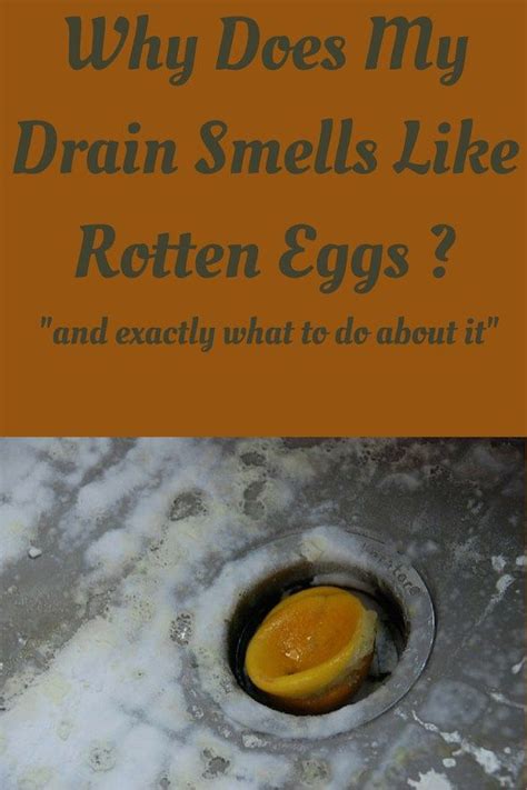 Why Does My Drain Smells Like Rotten Eggs Drain Cleaner Smell Good