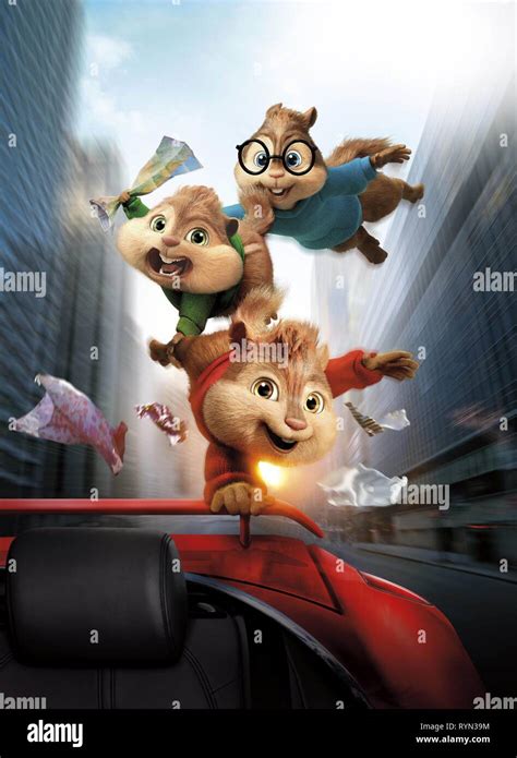 Alvin Simon Theodore Alvin Chipmunks High Resolution Stock Photography