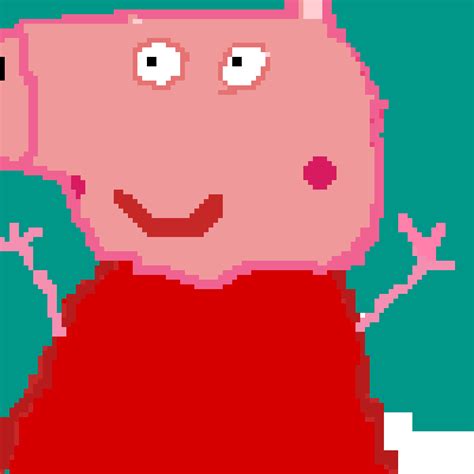 Editing Peppa Pig Free Online Pixel Art Drawing Tool Pixilart