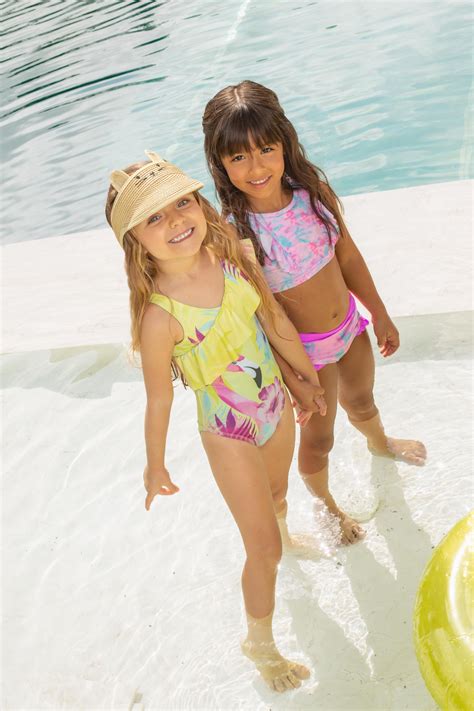 OC BEACH Bikini para niñas Vestidos cortos para niñas Ropa