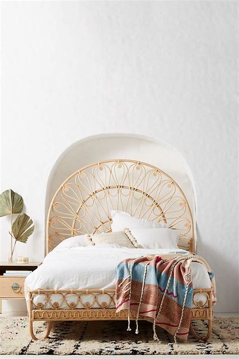 Looking for tropical furniture for your home? The Biggest Interior Trends for 2019 | Rattan bed, Bedroom ...