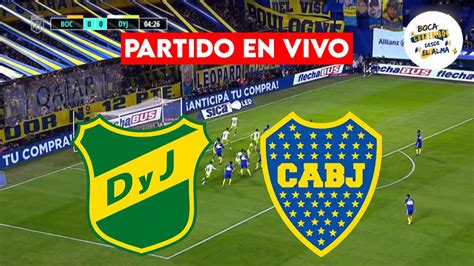 Defensa Y Justicia Vs Boca Juniors En Vivo Liga Profesional 2022 Youtube