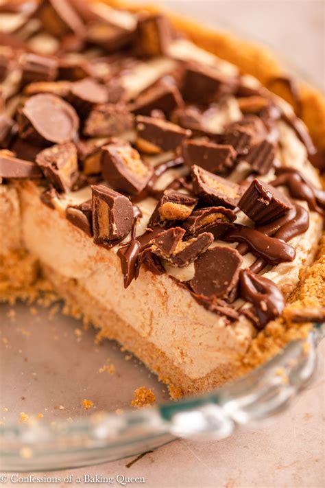 The Best No Bake Peanut Butter Pie Confessions Of A Baking Queen