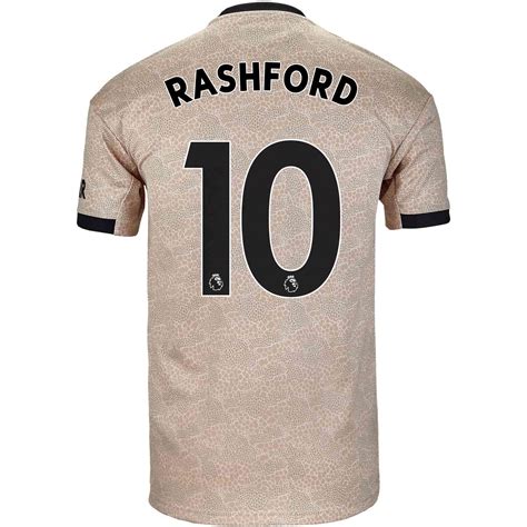 201920 Kids Adidas Marcus Rashford Manchester United Away Jersey