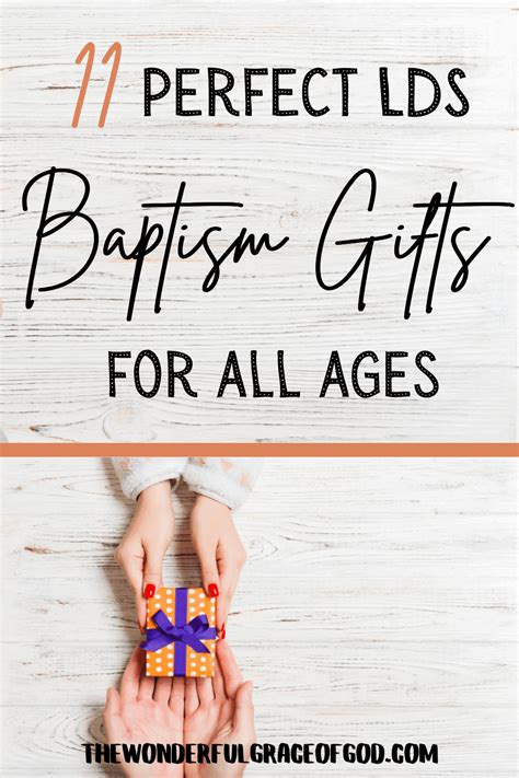 11 Thoughtful Lds Baptism Ts For All Ages Boys And Girls The