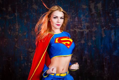Captain Irachka Cosplay — Supergirl From Dccomics Photographer Dmitriy