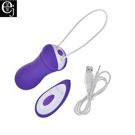 Ejmw Usb Rechargeable Wireless Remote Control Kegel Vaginal Tight Exercise Vibrating Jump Eggs