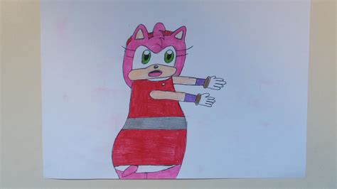 Amy Rose Sonic Boom Swelling Up Part 1 By 95darts On Deviantart