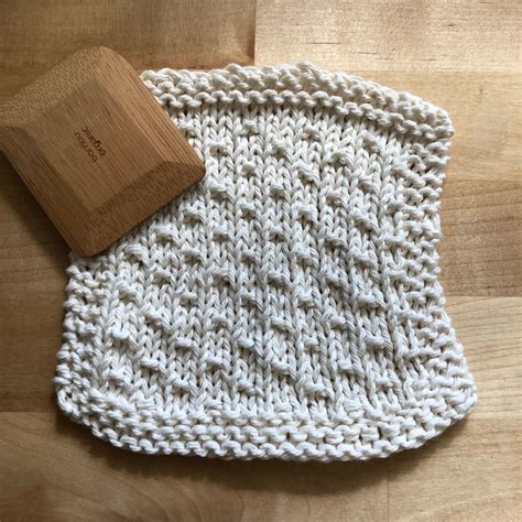 From simple knits for sophisticated living. Free pattern for the Brick Washcloth | Knitted washcloth ...