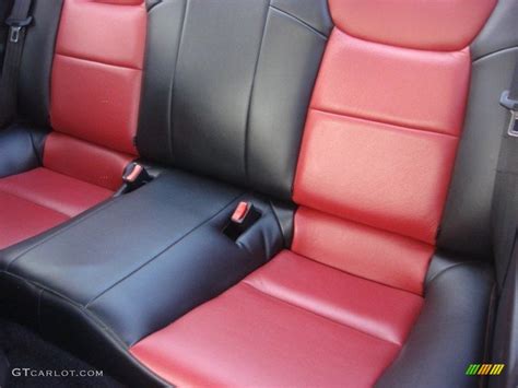 Blackred Interior 2010 Hyundai Genesis Coupe 20t Photo 75135422