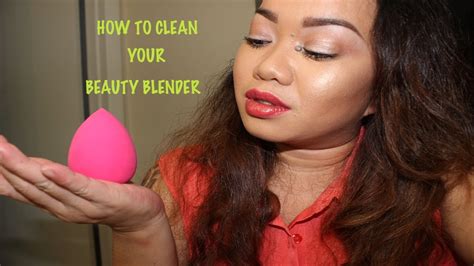 How To Properly Clean And Disinfect Your Beauty Blender Youtube