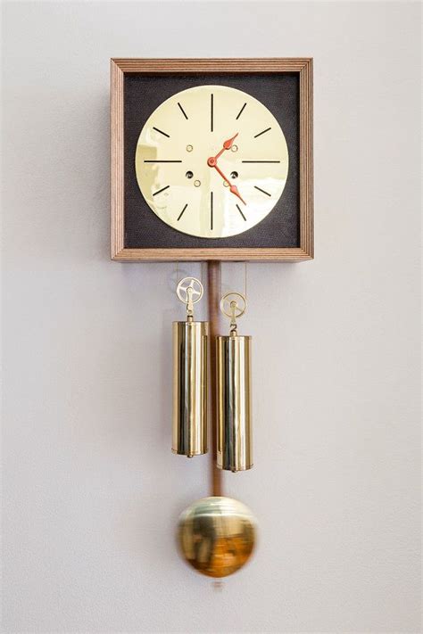 Contemporary Mechanical Wall Clock By Backtowood On Etsy 250000