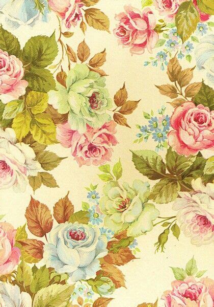50 Retro Floral Iphone Wallpaper