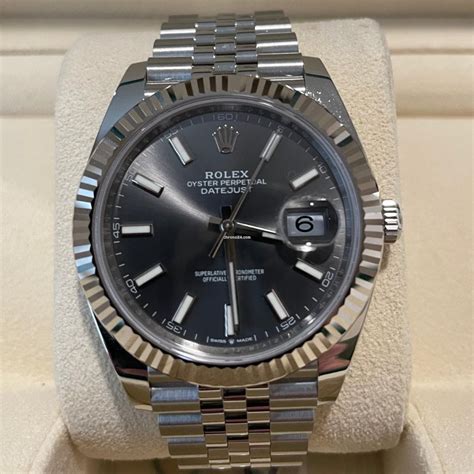 Rolex Datejust 41 Gray Dial For 12800 For Sale From A Private Seller