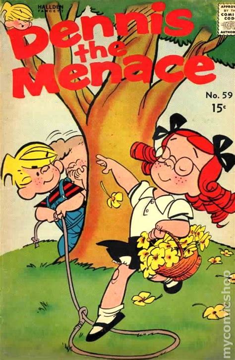 Dennis The Menace 1953 Standard Pines Haliden Fawcett Comic Books Old Comic Books Old