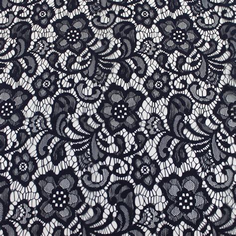 | view 1,000 floral lace illustration, images and graphics from +50,000 possibilities. Navy Mariah Pattern Floral Lace Fabric 167-NAVY ...