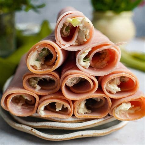 Ham Roll Ups With Cream Cheese Keto Gluten Free All Nutritious