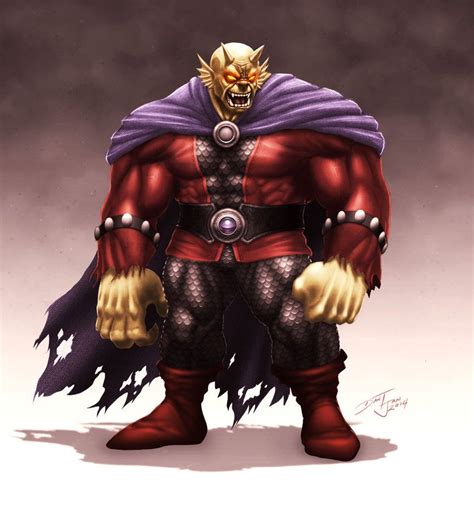 Etrigan The Demon By Chuddmasterzero On Deviantart Dc Comics Heroes Dc Comics Art Dc Comics