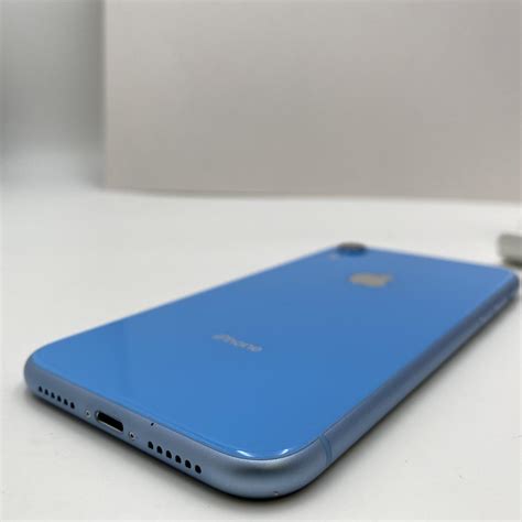 Apple Iphone Xr Unlocked Blue 128gb A1984 Lych99891 Swappa