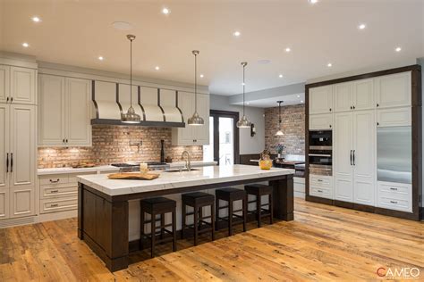 A Traditional Kitchen Created In Collaboration With Showcase Homes Inc