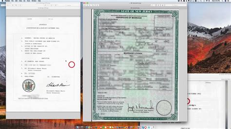 How To Apostille A New Jersey Marriage Certificate Signed By Joseph A