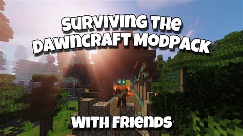 Playing Dawncraft The Best Rpg Minecraft Modpack With Friends