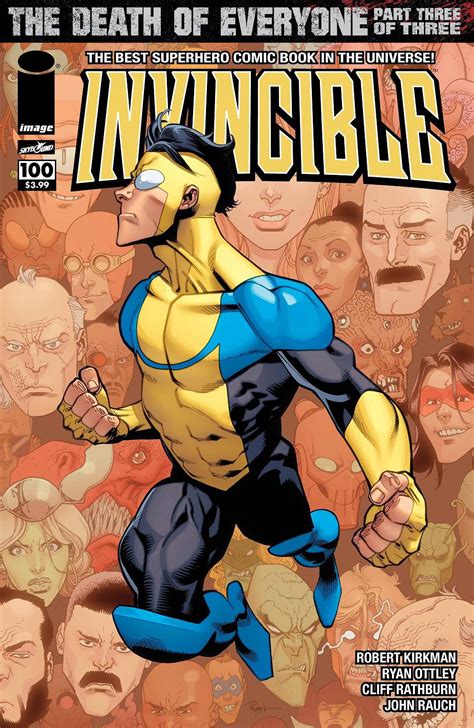 Comic Frontline Image Invincible 100 Covers