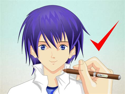 How To Draw A Manga Face Male Steps With Pictures