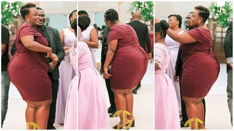 thick wedding guest steals show with sweet dance moves [video]